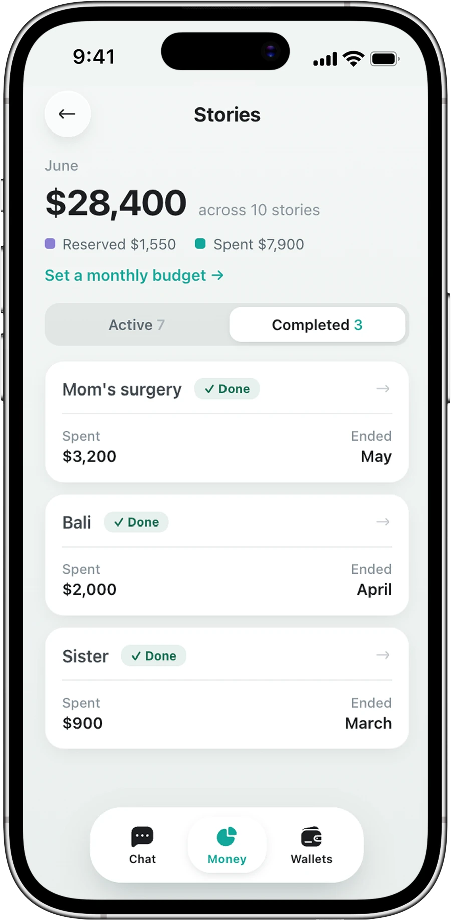 Aisance mobile app screenshot